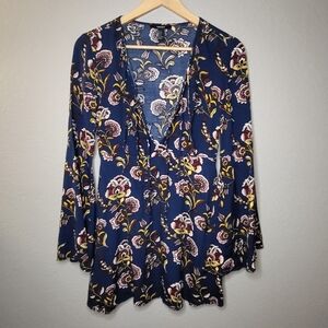 Forever 21 Bell Sleeve Mini Dress